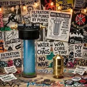 Untertisch-Wasserfilter KULTFILTER Aqua Vita Premium WMV Hexagon mit Aktivkohleblockfilter und UMH Hexagon Vitalisierung zur Reinigung und Strukturierung von Leitungswasser.